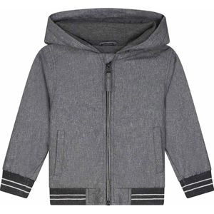 Prénatal baby zomerjas - Jongens - Grey Melee Dark - Maat 68