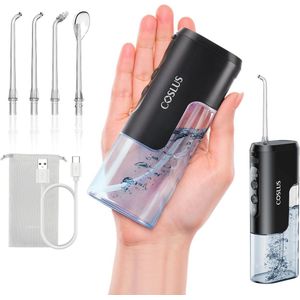 Mini Waterflosser voor Reis - Draagbaar en Compact - 4 Reinigingsmodi - IPX7 Waterdicht