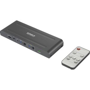 SpeaKa Professional - SP-HDA-300 - HDMI-switch - UHD 4K @ 60 Hz