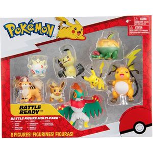 Actiefiguren Bandai Pokémon 8 Onderdelen Set