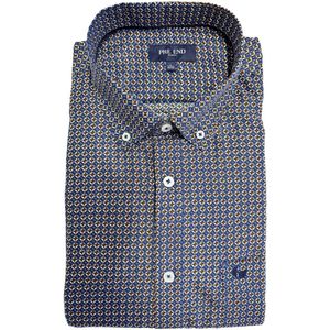 Pre End Overhemd - Lange mouw - Regular fit - Multi - Strijkvrij - Maat 3XL
