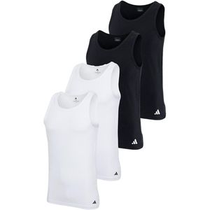 adidas Heren onderhemd 4 pack Active Flex Cotton