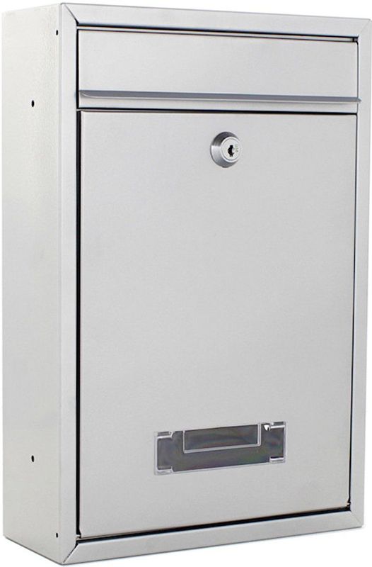 Rottner Brievenbus Travis Zilver - 32x21,5x9cm