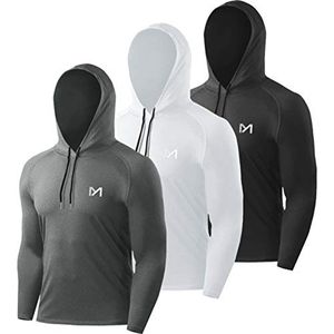 Heren Hooded Sweatshirt en Ademend Sportshirt voor Fitness en Hardlopen