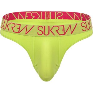 Sukrew Classic String Lime - Maat S - Heren Ondergoed