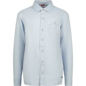 Vingino -Jongens Overhemd Lino-Blauw heather