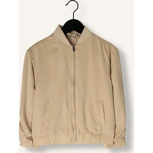 DAILY7 Satin Jacket Jassen Meisjes - Winterjas - Beige - Maat 122