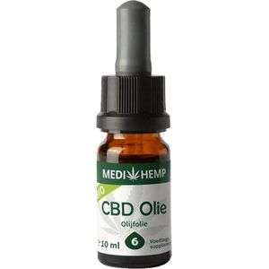 Medihemp CBD Olijfolie - 6% - 10ml
