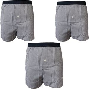 Embrator mannen Boxershorts 3-stuks geruit maat XXL
