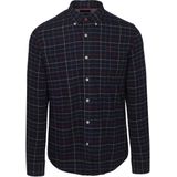 NZA - Casual LM - Blauw - Overhemd - Katoen met Stretch