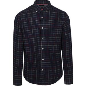 NZA - Casual LM - Blauw - Overhemd - Katoen met Stretch