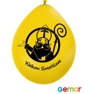 Ballonnen Welkom Sinterklaas Geel (Lucht)
