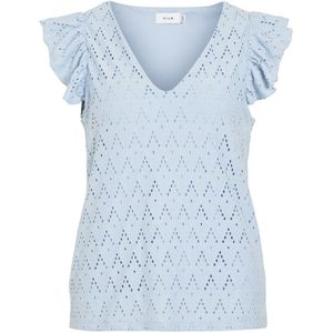 VILA Shirt 'VIAmalina'  lichtblauw