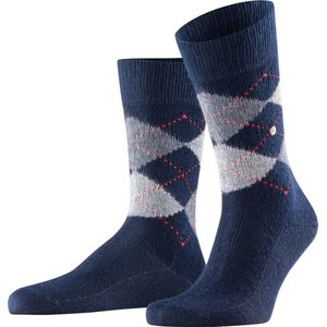 Burlington Preston one-size Zacht En Warm sokken heren blauw - Matt 46-50