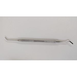 Belux Surgical Instruments - Tandarts Instrument – Vulinstrument - Dubbelzijdig - Zilver - 17,5 cm