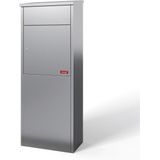 Joma - Everest - Pakketbrievenbus - RVS look - Met Cilinderslot - Inclusief Bevestigingsmateriaal