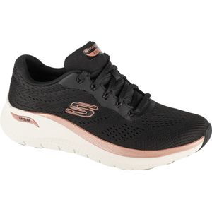 Skechers Arch Fit 2.0 - Glow The Distance 150067-BKRG, Vrouwen, Zwart, Sportschoenen, maat: 37,5