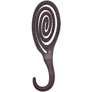 Ontwarrende haarborstel met flexibele plectrums en anti-trekken