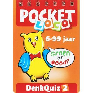 Pocket Loco / 2 6-99 Jaar / Deel Denkquiz Boekje