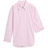 TOM TAILOR - Blouse - Rosa/Wit - Klassieke Blouse - Lange Mouw