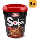 Nissin Soba Cup Chilli - Voordeelverpakking - 8 stuks