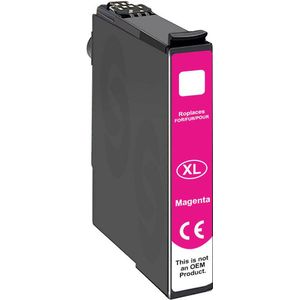 T1283 Magenta - Huismerk inktcartridge compatible met Epson Stylus Office BX 305 F / Epson Stylus Office BX 305 FW / Epson Stylus Office BX 305 FW Plus / Epson Stylus S 22 / Epson Stylus SX 125 / Epson Stylus SX 130 / Epson Stylus SX 230