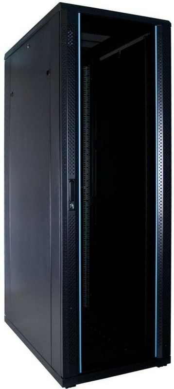DSIT 37U serverkast met glazen deur 600x1000x1800mm (BxDxH) - serverbehuizing - serverrack - 19 inch