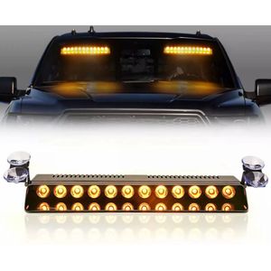 12V LED zwaailamp met zwaailamp - waarschuwingslichten - zwaailichten - noodverlichting voor auto's