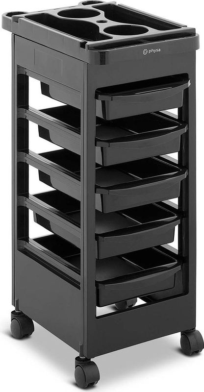 physa - Kappers trolley - 10 kg - 5 Laden - 495 x 315 mm Plank
