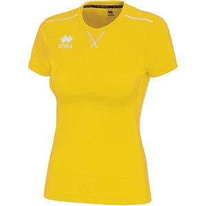 Errea - Marion - T-Shirt - Geel - Sportwear - Kind