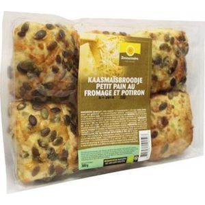 Zonnemaire Kaas mais broodje pompoenpit bio (300g)