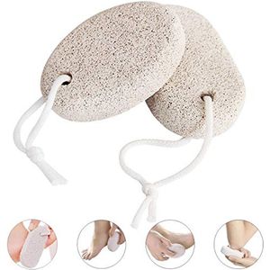 Natuurlijke puimsteen voor voeten en handen - Eeltverwijderaar en voetverzorging (2 stuks)