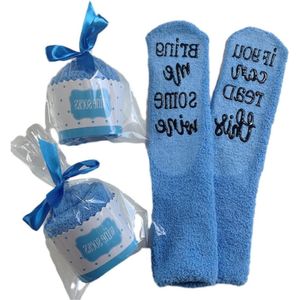 Allecto plus - Grappige antislip wintersokken voor dames - Cadeau voor verjaardag, Kerstmis, Valentijnsdag