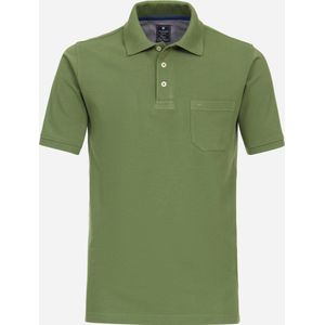 Redmond regular fit heren polo - pique - groen - Maat: 5XL