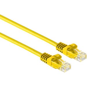 Powteq professional - 5 meter - CAT 7 netwerkkabel / internetkabel - 10 Gbit - Geel