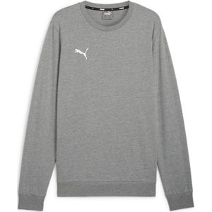 PUMA teamGOAL Casuals sweat-sweatshirt voor heren met ronde hals, 658592 grijs