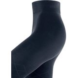 Damen - Argyle Affair - Gedessineerd Katoen Panty - Marine