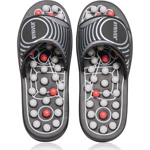 Voetmassage Slippers voor Pijnverlichting en Reflexologie - Acupressuur Sandalen tegen Plantaire Fasciitis, Artritis, en Rugpijn
