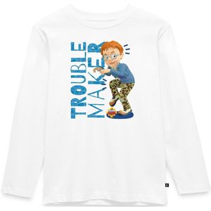 Brandweerman Sam™ Onruststoker Norman Price Premium T-Shirt Kinderen Met Lange Mouwen