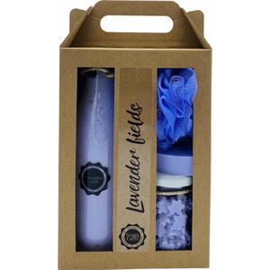 Soap & Gifts - Kadoset XL - Lavender Fields - 4 delig - Giftset