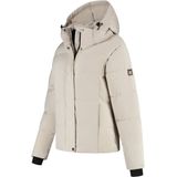 Travelin' Norra Dames - Puffer winterjas - Waterbestendig - Zand