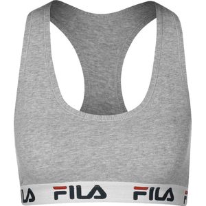 Fila - Woman Bra Elastic Band - Dames Ondergoed - S - Grijs