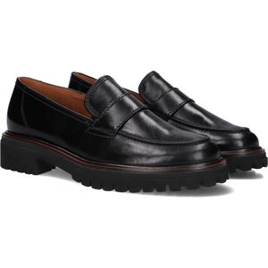Paul Green - 2683 - Loafers - Zwart - Blokhak 4 cm