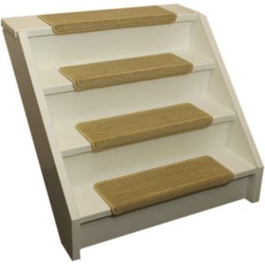Trapmatten 15x Elite Soft Licht Beige 62x19x3,5 Recht