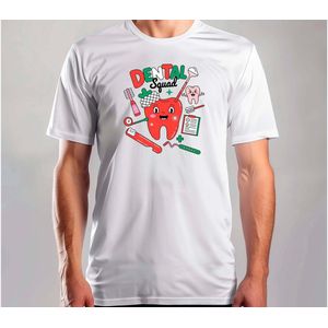 Dental Squad - T Shirt - MerryChristmas - ChristmasVibes - Funny - Sarcasm - VrolijkKerstfeest - Kerstmis - Grappig - Sarcasme - Dentist - Tandarts