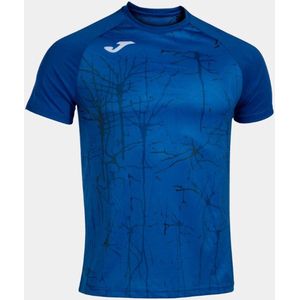Joma - Elite IX - Sportshirt - Royal - Heren - Korte Mouwen - Ademend