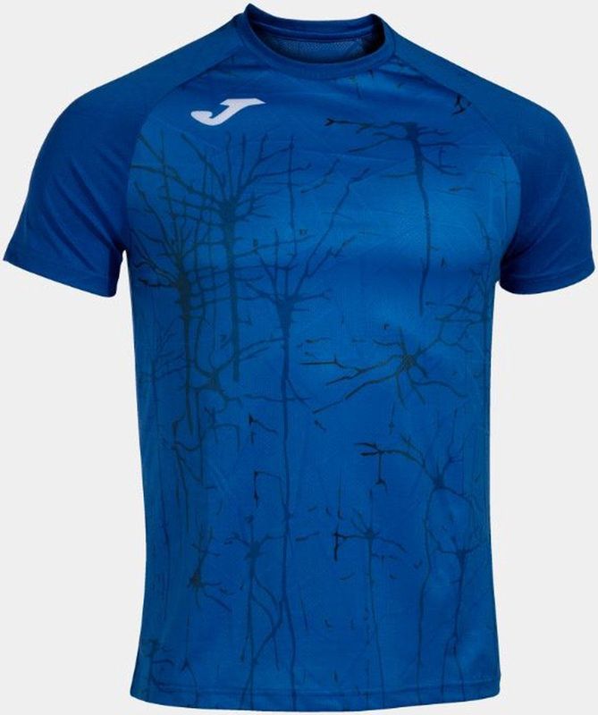 Joma - Elite IX - Sportshirt - Royal - Heren - Korte Mouwen - Ademend