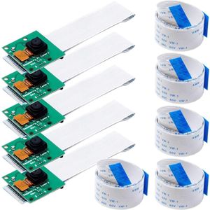 AZDelivery - Camera - 5 Megapixel - Inclusief 15cm en 100cm Flex Kabel - Compatibel met Raspberry Pi