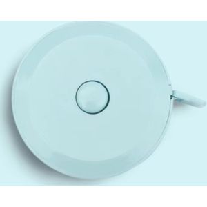 Go Go Gadget - Meetlint Lichaam - Lint - Multifunctionele Rolmaat - Compact formaat 5x5cm - Uitrolbaar tot 150cm - Blauw