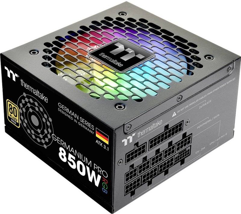 Thermaltake AC/DC-inbouwnetvoeding 850 W ATX 80 Plus Gold